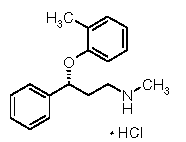 Strattera chemical structure