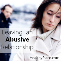 Is Leaving an Abusive Relationship the Answer to Mental Health Problems?