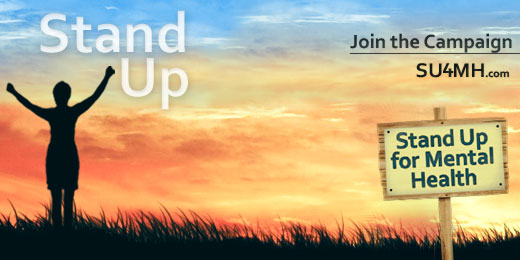 Twitter Header - Stand Up for Mental Health Campaign
