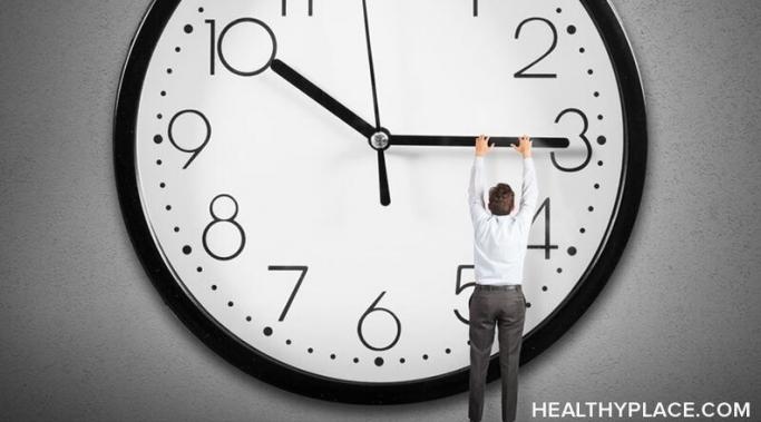 The inability to gauge time accurately is one of the many symptoms of ADHD in both children and adults. The symptom remains, but time can be gauged with tools.