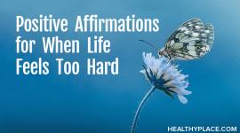 These positive affirmations will help you keep your troubles in perspective when life is overwhelming. Includes positive thinking affirmations on beautiful images.