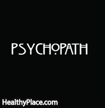 "Psychos," or people with psychosis are not the same thing as psychopaths. People with schizophrenia are not psychopaths.