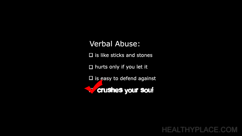 The effects of verbal abuse hurt you both now and later. Do you know what the effects of verbal abuse could do to you if you stay in an abusive relationship?