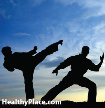 Martial arts can be a mental illness therapy. Mental illness and martial arts, together, can be positive. Read about how martial arts helps mental illness.